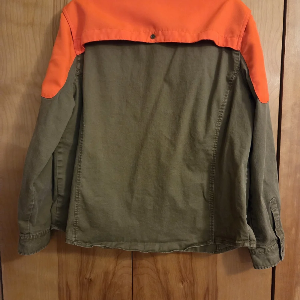 Beretta Orange and Green Hunting Shirt - Picture 2 of 3